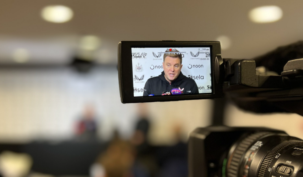 Newcastle release footage of Eddie Howe’s press conference – A brilliant watch as always