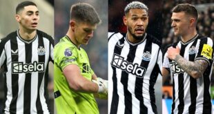 Howe issues major update on Joelinton, Pope, Trippier and Almiron ahead of Burnley trip