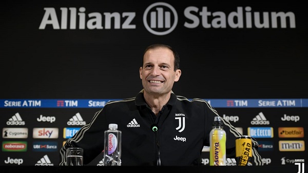 Emotional Allegri thanks his players for winning the Coppa Italia