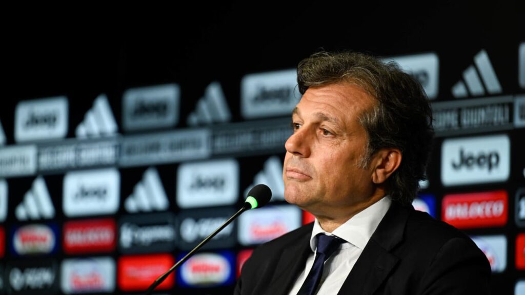 Why Giuntoli was not present when Juventus sacked Allegri