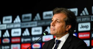 Why Giuntoli was not present when Juventus sacked Allegri