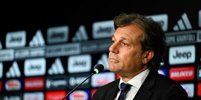 Why Giuntoli was not present when Juventus sacked Allegri