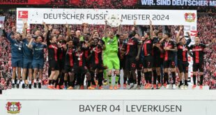 Leverkusen completes historic undefeated Bundesliga season