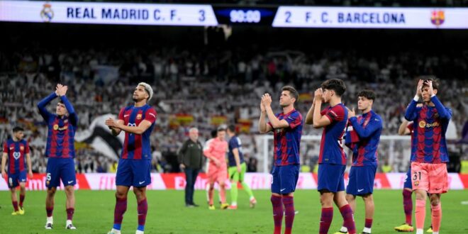 Barcelona gunning to stop Real Madrid from achieving historic La Liga record