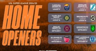 Home openers for first season of USL Super League revealed