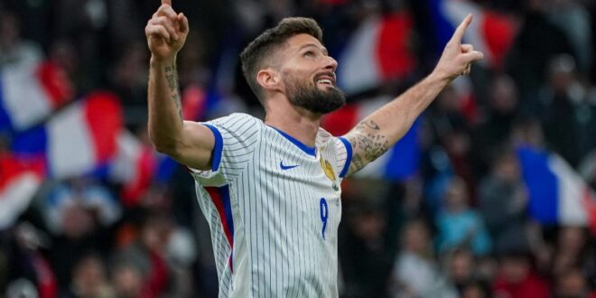 2024 Euro to be Giroud’s last for Les Blues