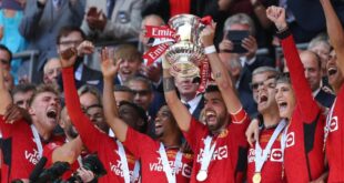 Teen tandem helps Man Utd stun Man City in FA Cup final