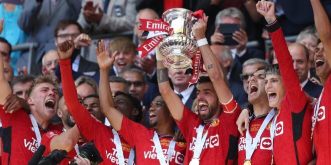 Teen tandem helps Man Utd stun Man City in FA Cup final