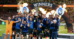 Lookman hat-trick drives Atalanta to Europa League title and end Leverkusen’s run