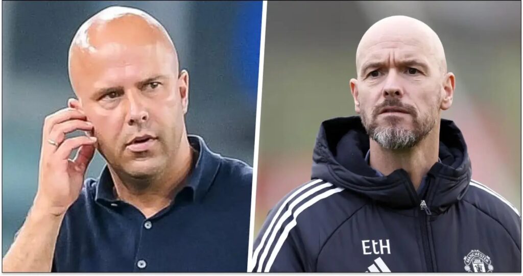 Man United boss Erik ten Hag aims dig at Liverpool manager Arne Slot