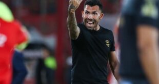 Former Man United and City striker Tevez quits as Independiente coach