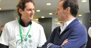 Elkann embraces Allegri in Monte Carlo opening the door for possible settlement