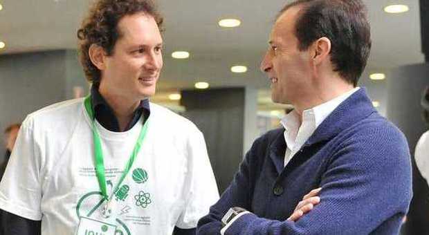 Elkann embraces Allegri in Monte Carlo opening the door for possible settlement