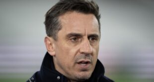 Gary Neville opens up about his fear for Everton’s future over administration concerns