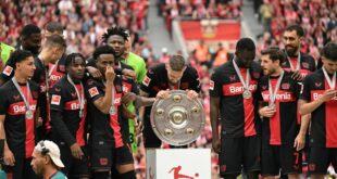 Bayer Leverkusen make Bundesliga history after incredible season