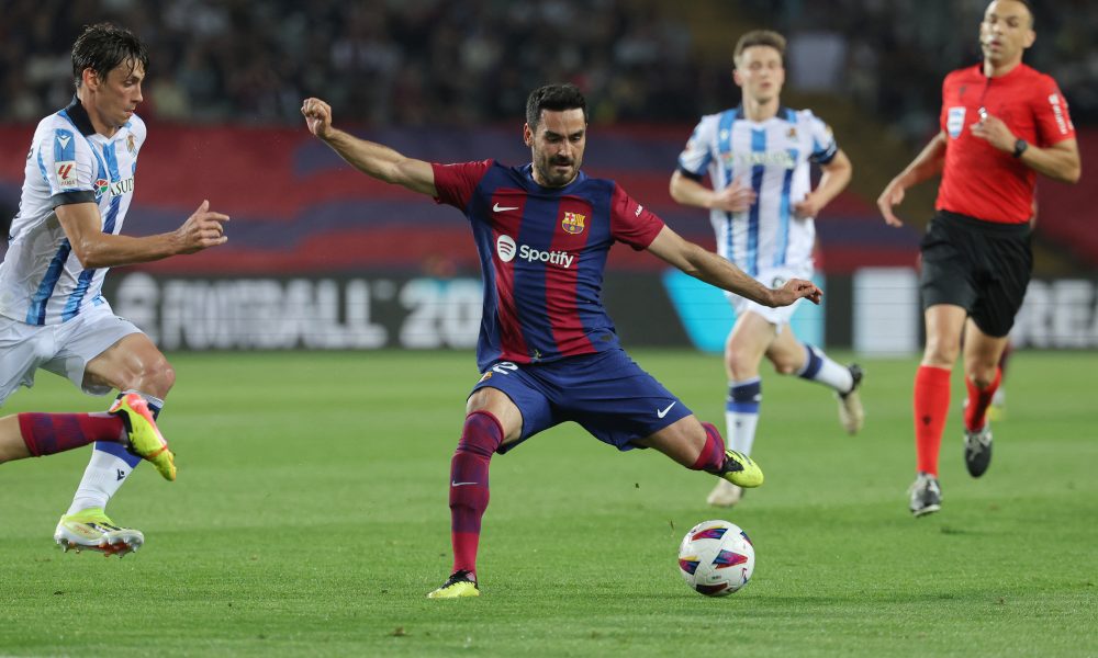 Barcelona midfielder could set all-time career record breaking his Manchester City numbers