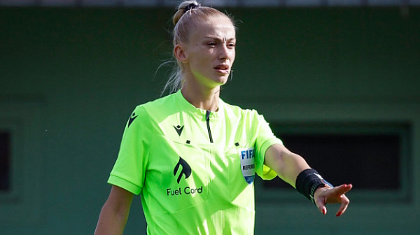 Bulgaria appoint first female ref to top tier men’s league match