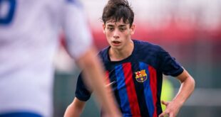 Revealed: Barcelona close to renewing 16-year-old striker’s contract