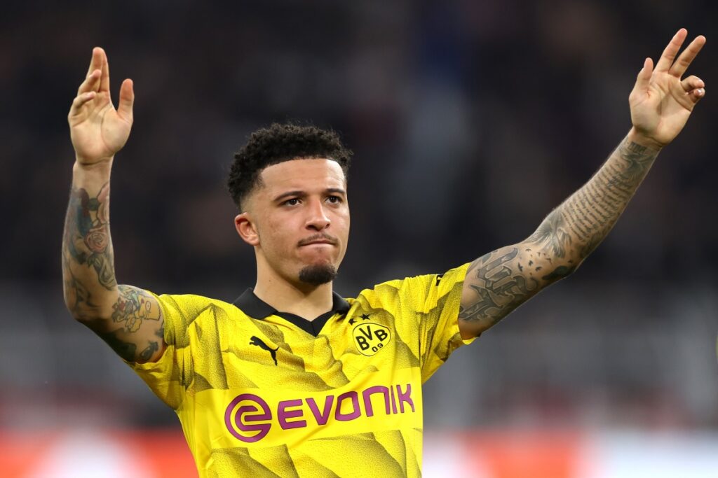 Manchester United set for £3.5m windfall after Jadon Sancho reached the Champions League final