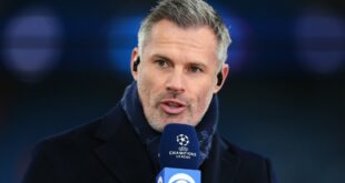 Jamie Carragher unveils what he will be doing for Champions League final