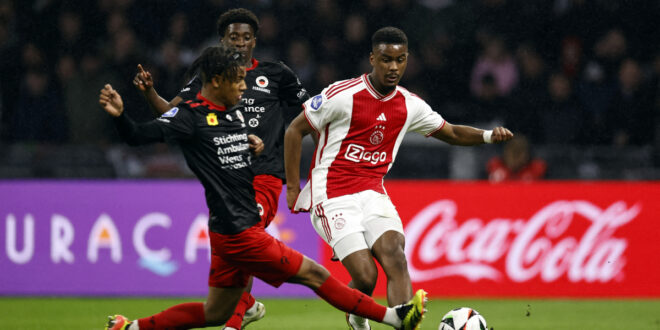 Arsenal have been scouting top Ajax talent Jorrell Hato for months