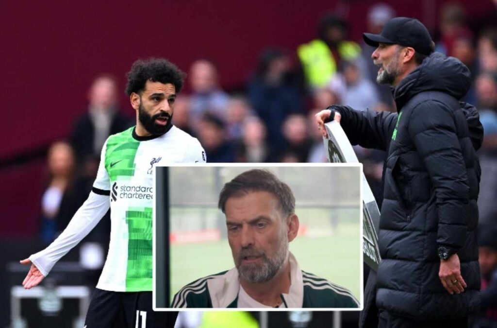 Liverpool boss Jurgen Klopp jokes about Mo Salah incident