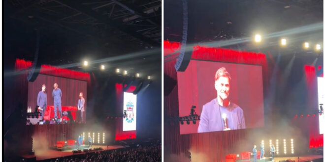 Liverpool fans serenade Jurgen Klopp during final goodbye