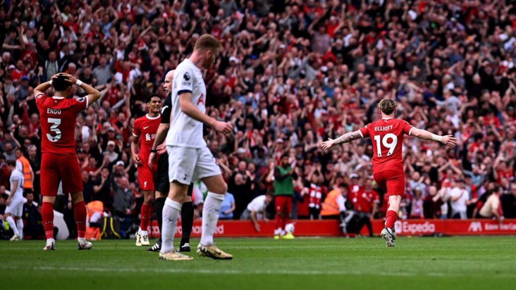 Elliott Stuns As Liverpool Claim Thumping 4-2 Win Over Tottenham