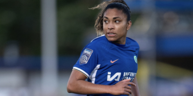 Catarina Macario exits with thigh injury as Chelsea wins WSL title