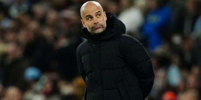 Guardiola Warns Man City Will Cede Title To Arsenal If They Slip Up In Title Race