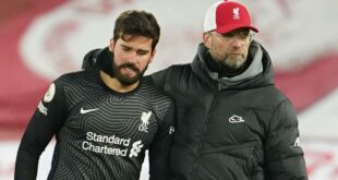 “This guy is crazy” – Alisson unveils his favourite Jurgen Klopp moment