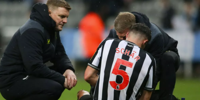 Awful news on Fabian Schar – Eddie Howe reveals full extent as injury crisis continues