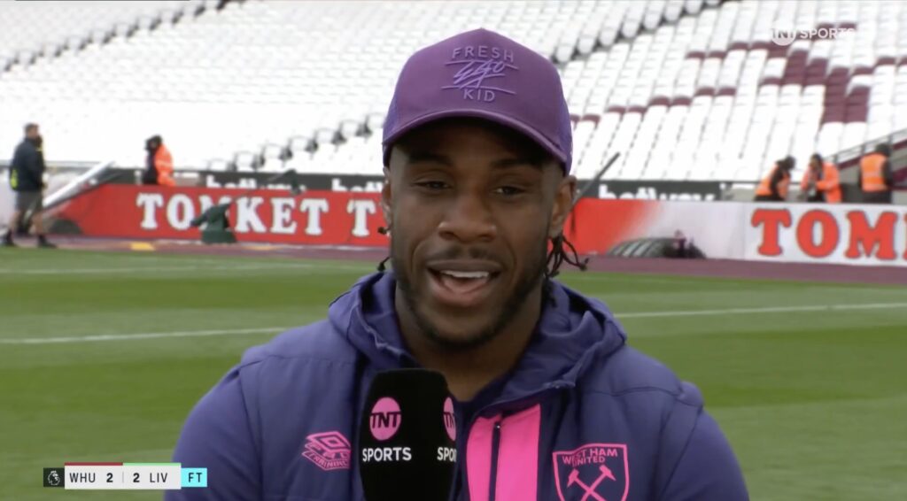 Michail Antonio admits he could depart West Ham this summer: “Anything is possible”