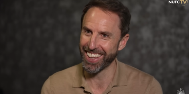 Newcastle release surprise Gareth Southgate interview – Watch here