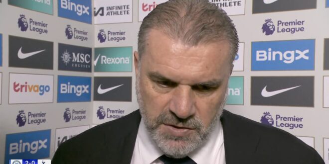 Ange Postecoglou admits Tottenham’s derby defeat to Chelsea is on him