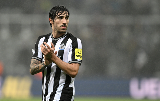 Newcastle United’s Tonali fined for breaking FA’s betting rules but will no further suspension