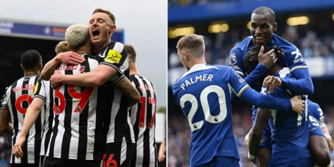 New top-six odds released as Newcastle and Chelsea pile pressure on Man Utd