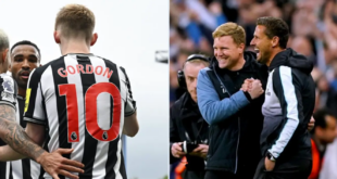 Gordon joins elite group and Howe close to record – 7 incredible Newcastle United stats