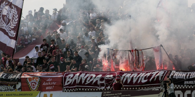 Fan violence in Berlin leaves 155 police injured at fourth tier match