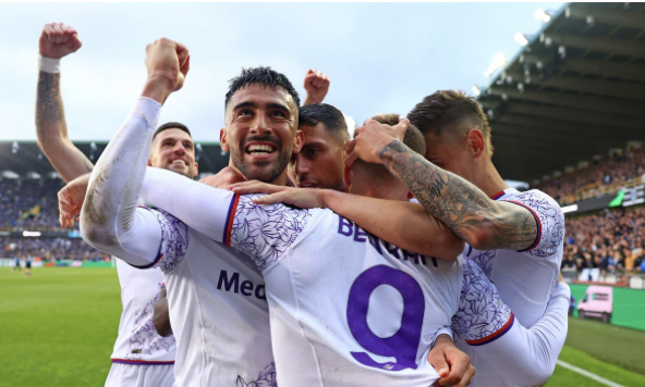 Fiorentina beat Bruges to make second consecutive Conference League final