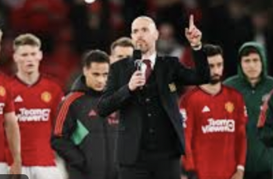 Ten Hag issues rallying cry at Old Trafford for season saving finish