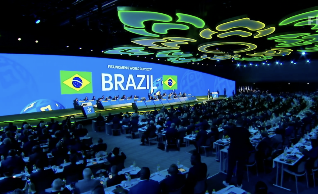 FIFA awards hosting of the 2027 Women’s World Cup to Brazil