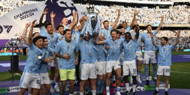 Man City complete record four-peat of Premier League titles and now look to FA Cup double