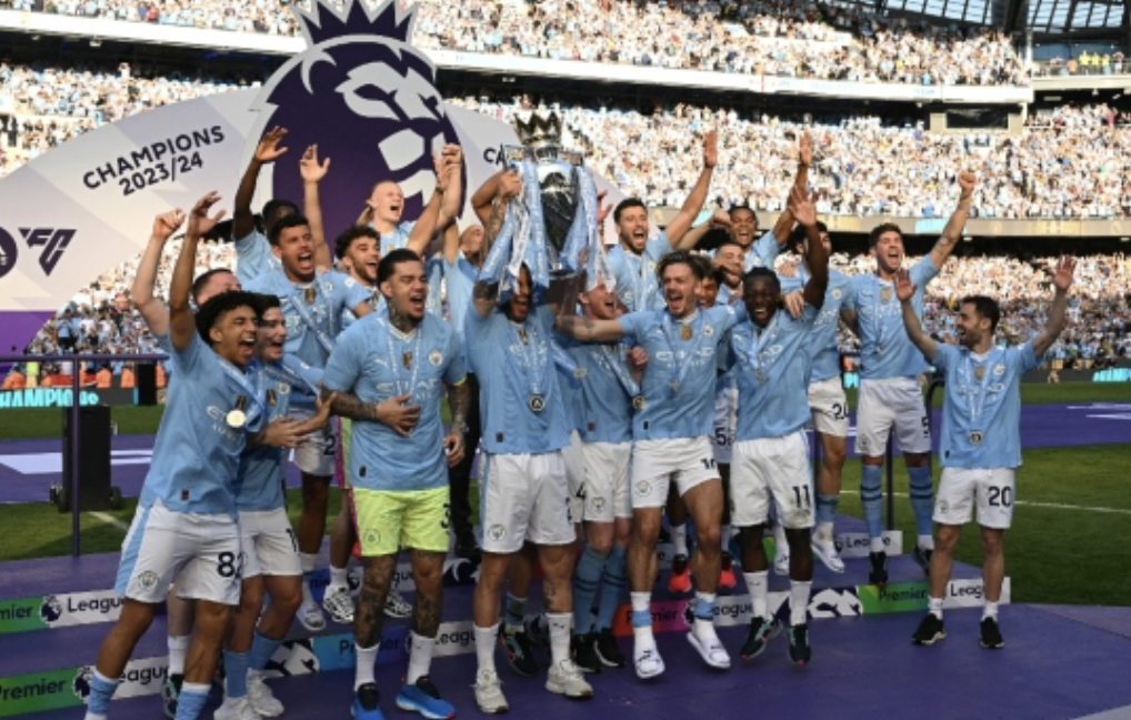 Man City complete record four-peat of Premier League titles and now look to FA Cup double