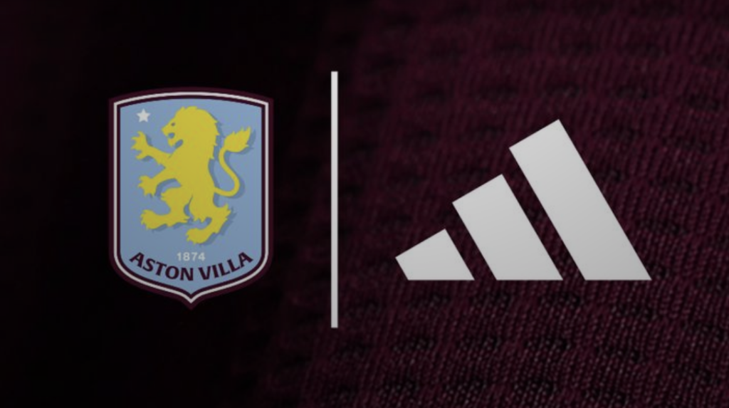 Aston Villa confirm Adidas for new multi-year kit deal beginning next season