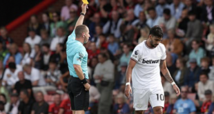 West Ham’s Paqueta charged by FA after betting probe into yellow card collection