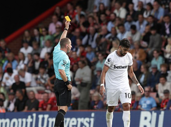 West Ham’s Paqueta charged by FA after betting probe into yellow card collection