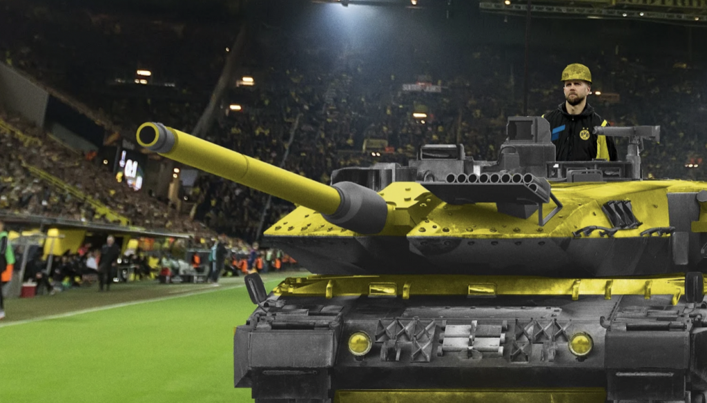 Locked and loaded: Borussia Dortmund rides storm of protest over Rheinmetall sponsorship