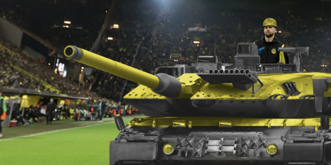 Locked and loaded: Borussia Dortmund rides storm of protest over Rheinmetall sponsorship