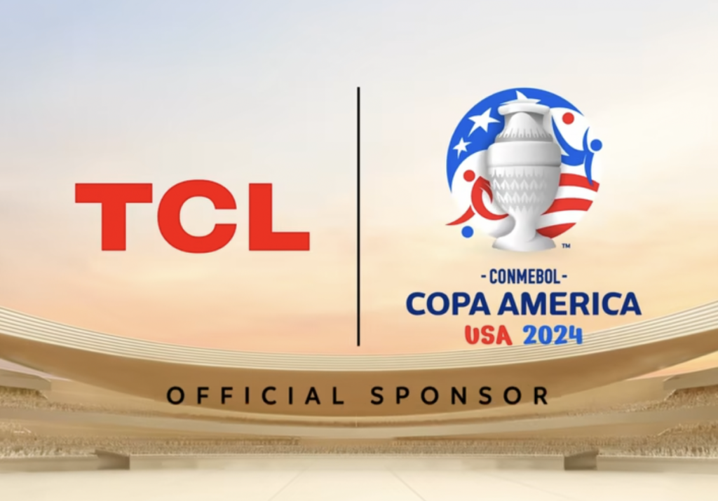 TCL plugged in for its third Conmebol Copa America sponsorship